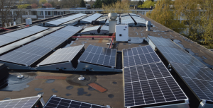 Zonnepanelen op een nieuw dak, dankzij MJOP