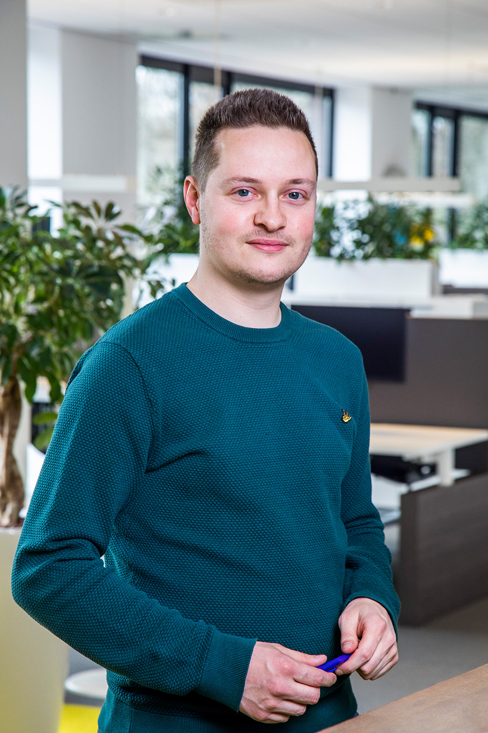 Pascal Dinnissen , senior administrateur bij vastgoedorganisatie Dichterbij 